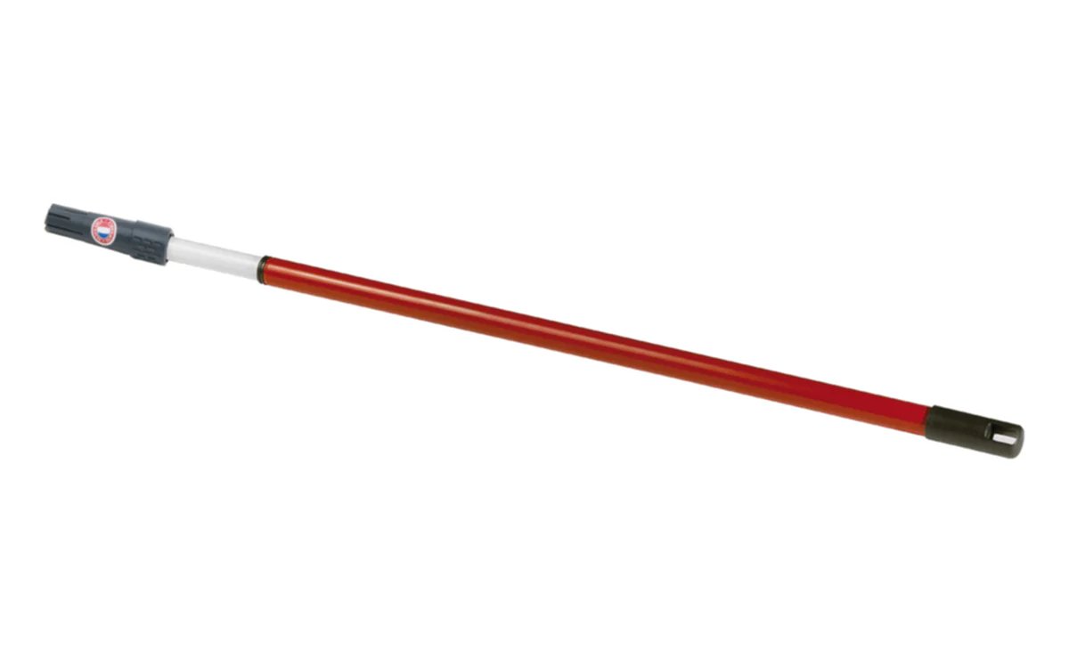 Perche Clipsable - 2 Brins En Acier Laqué - Tête Conique Mâle Avec Ergots À Clipser - Système De Blocage Rapide Par Rotation - Image 2