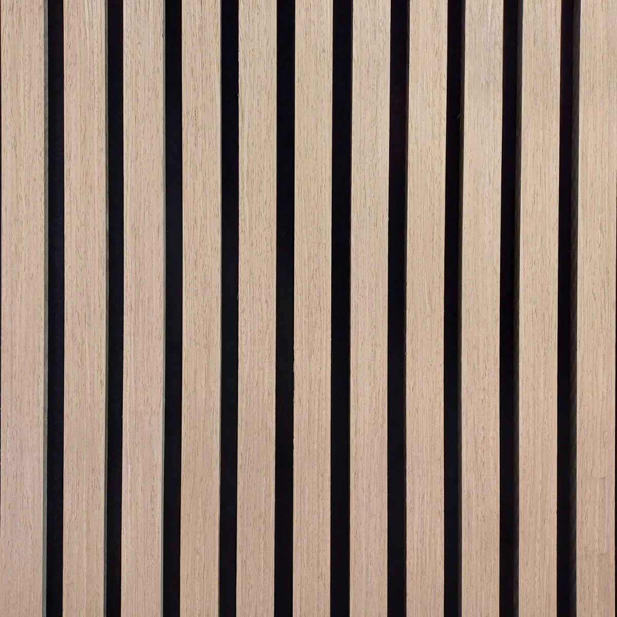 Panneau acoustique tasseau mdf décor chêne clair - 2440 x 600 x 21 mm