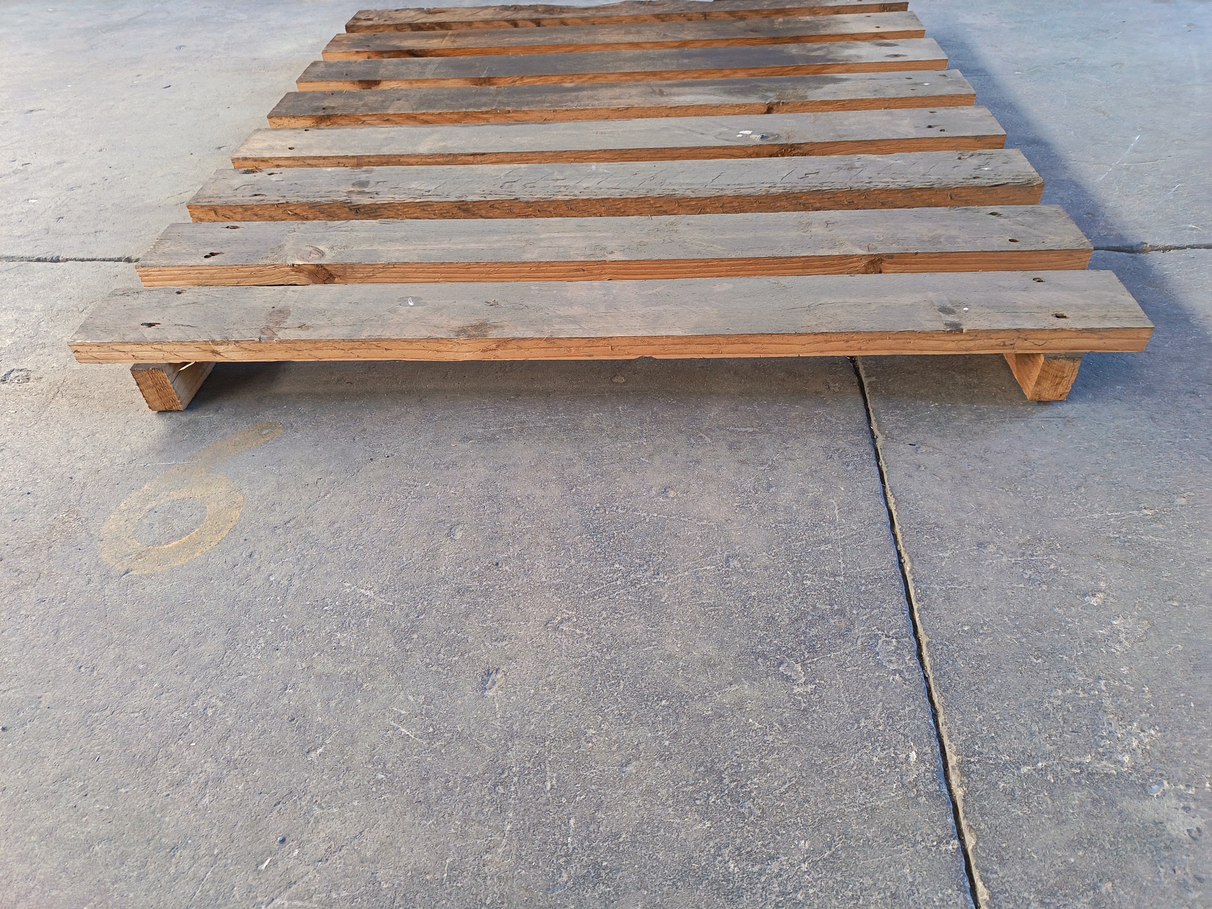 Platelage bois massif resineux - 1090 x 1000 x 30 mm - Image 3