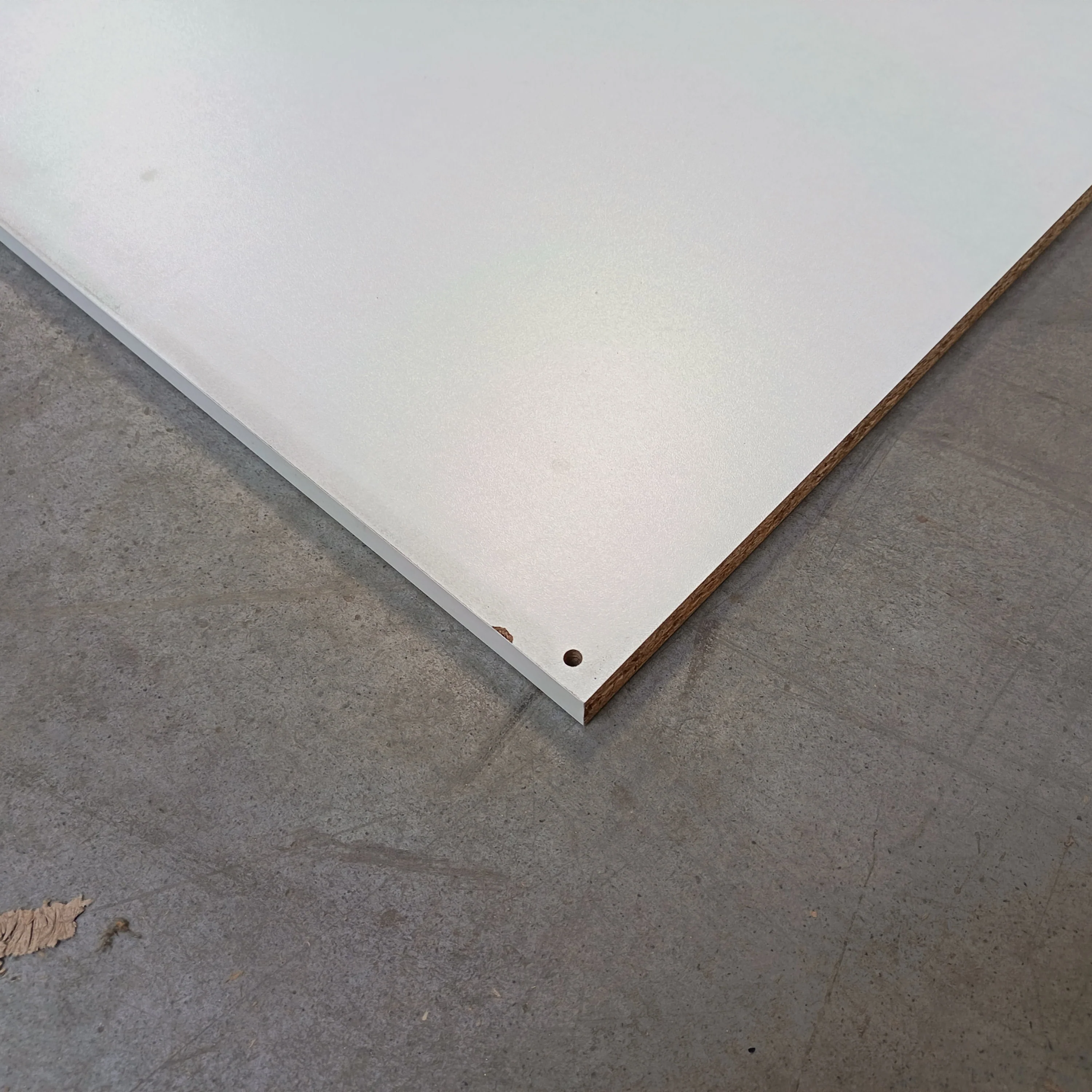 Tablette aggloméré blanc - 1030 x 740 x 20 mm