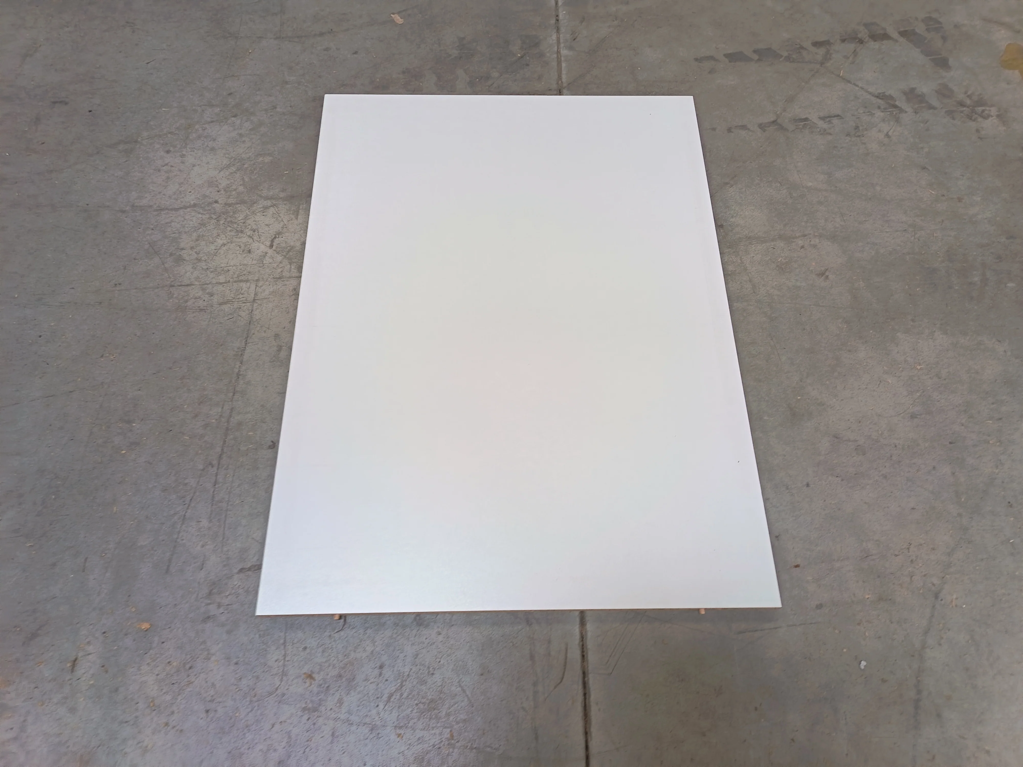 Tablette aggloméré blanc - 1050 x 780 x 20 mm - Image 2