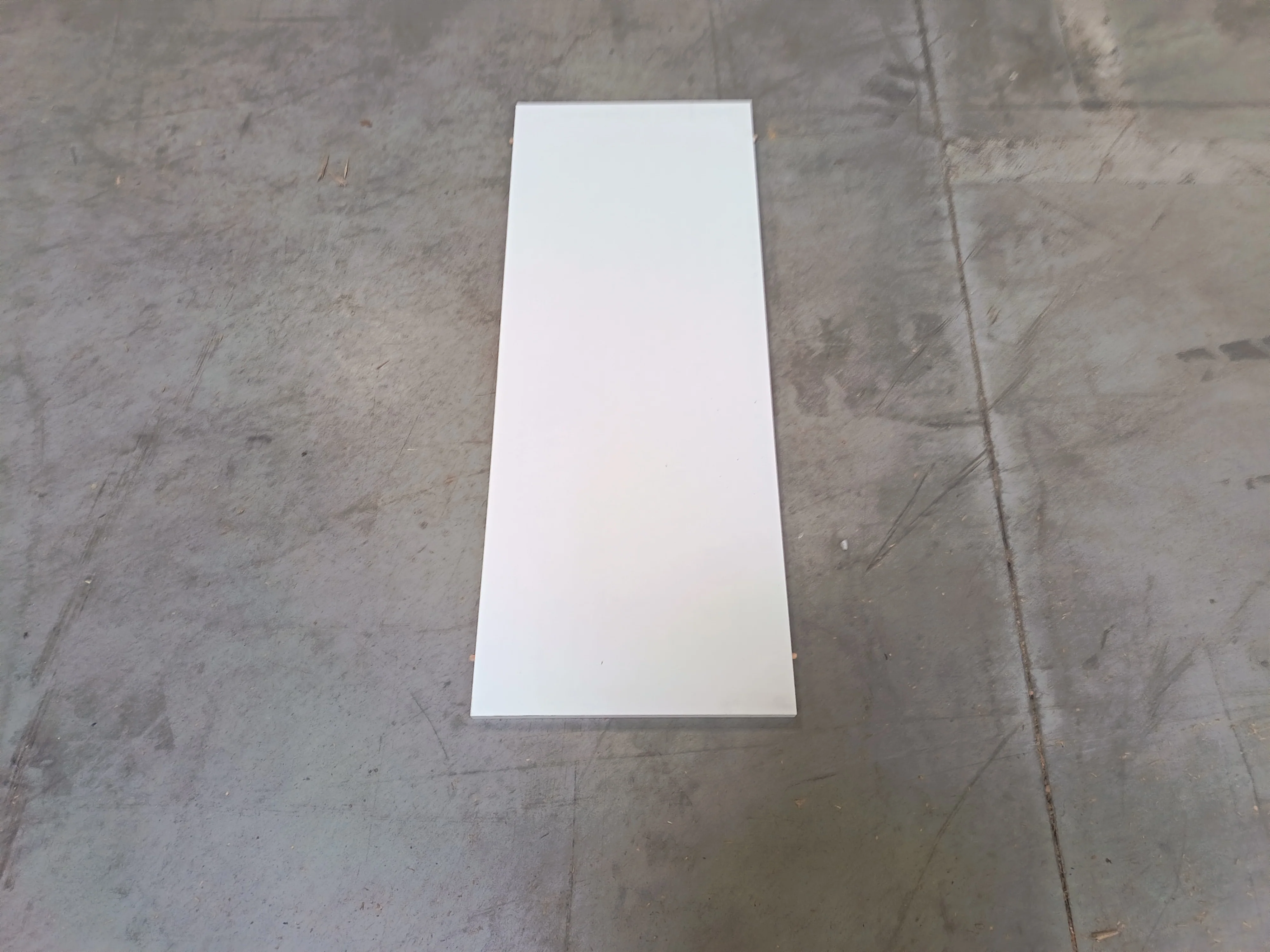 Tablette aggloméré blanc - 705 x 360 x 20 mm - Image 2