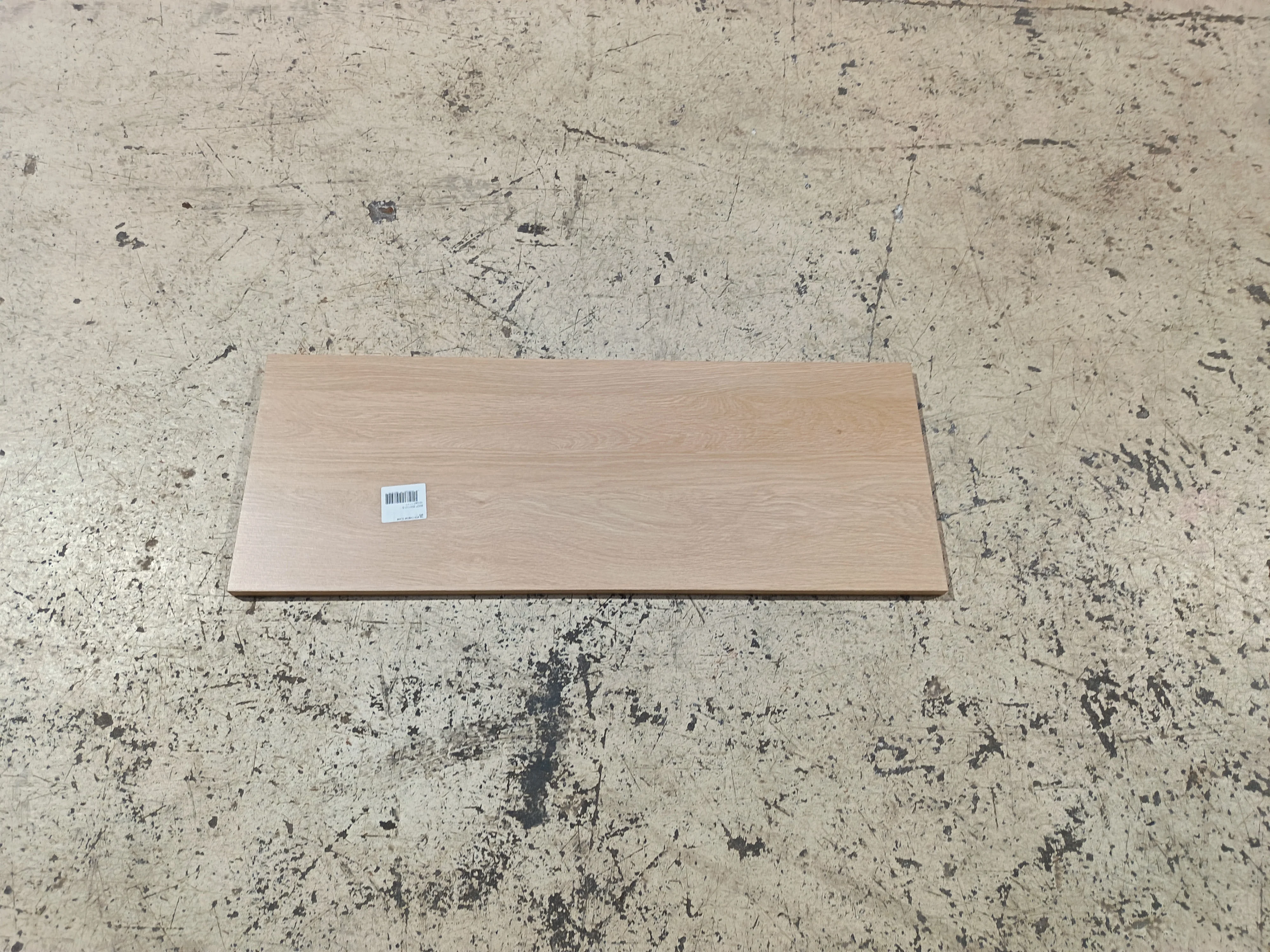 Tablette chêne clair aggloméré - 800 x 300 x 18 mm - Image 4