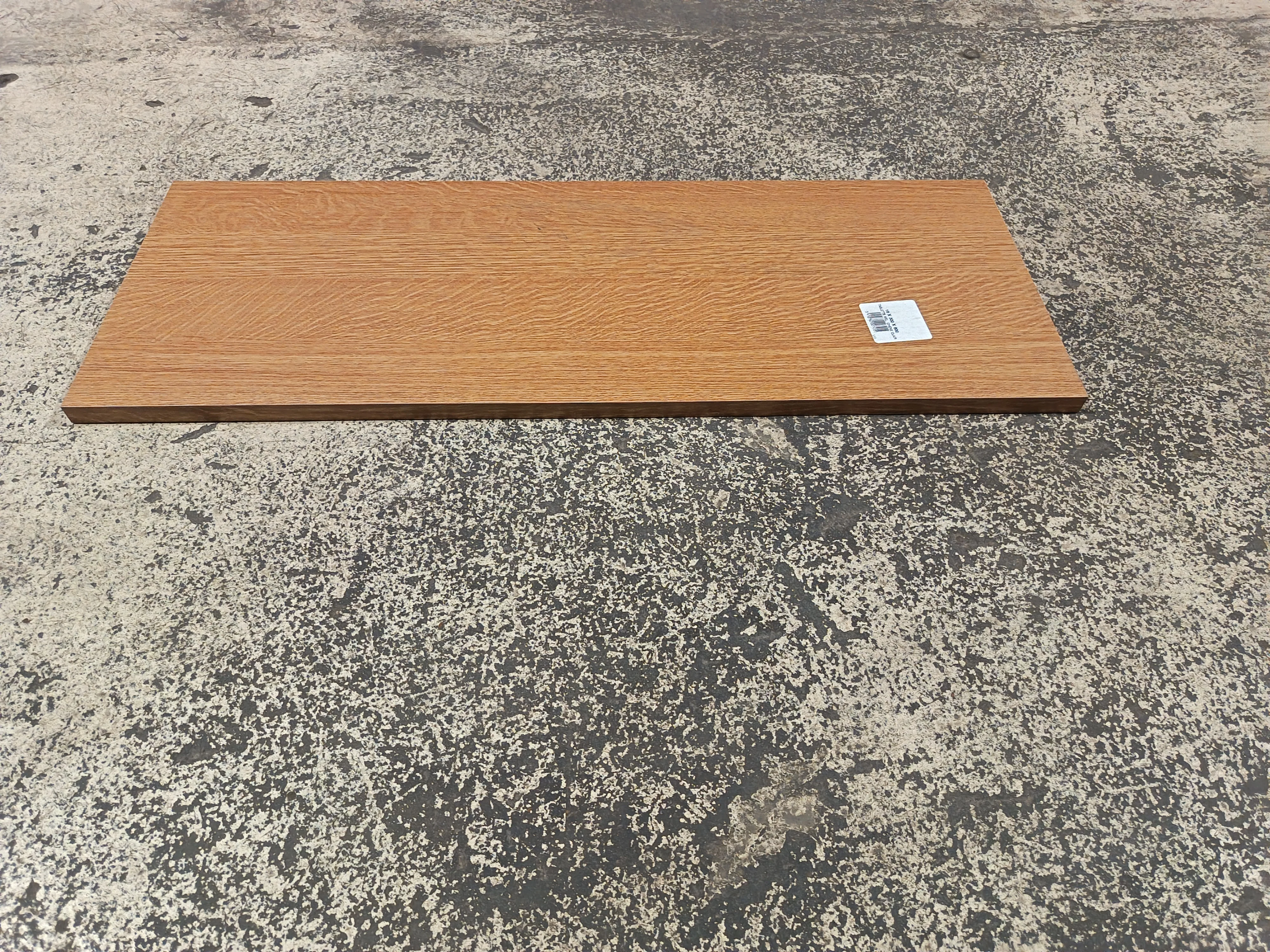 Tablette chêne moyen aggloméré - 800 x 300 x 18 mm - Image 2