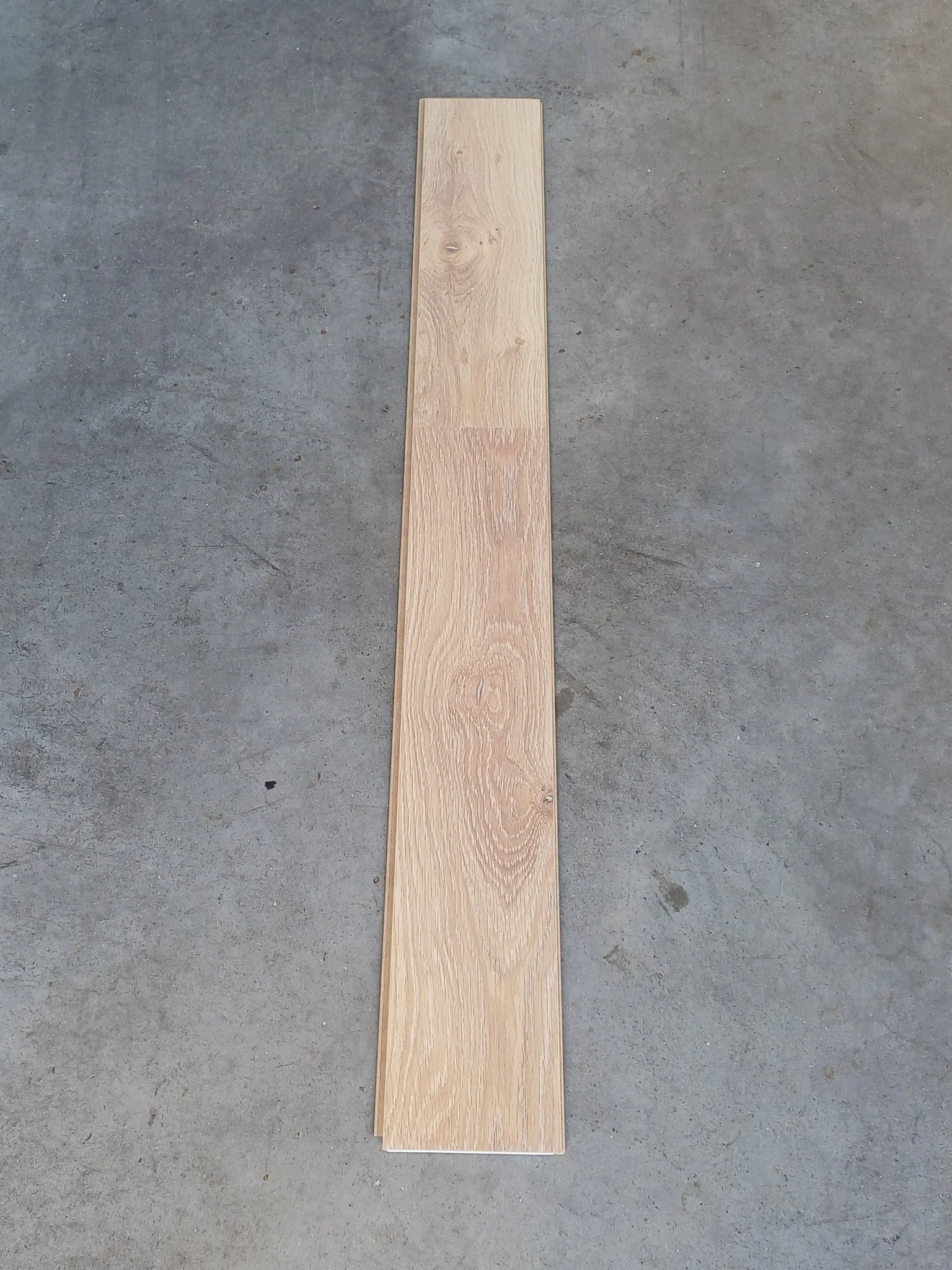 Parquet Contrecollé Broceliande M 139x1210 Unifit HDF 12mm Chene Cérusé Blanc (2 chanfreins) ref 80179152 - Image 3
