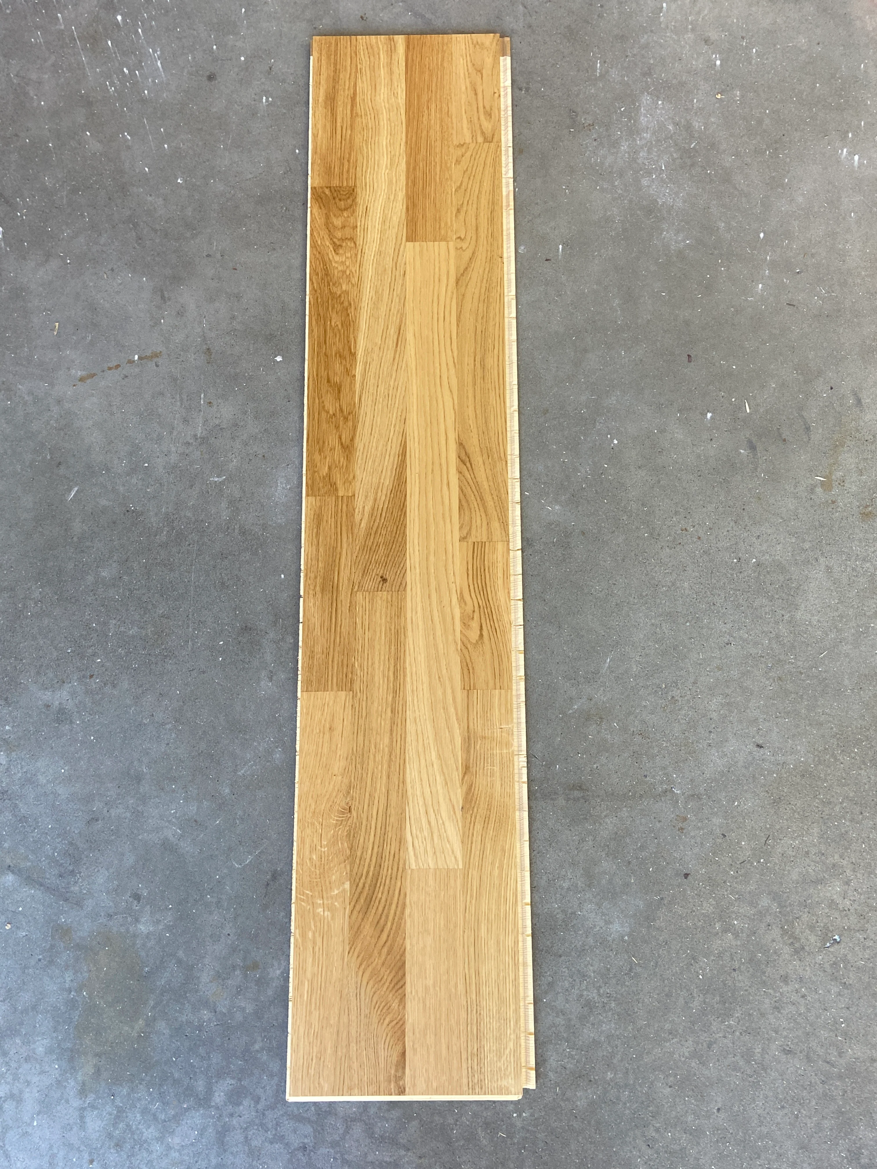 Parquet Contrecollé chêne 4 frises verni satiné (rustic) - Image 3