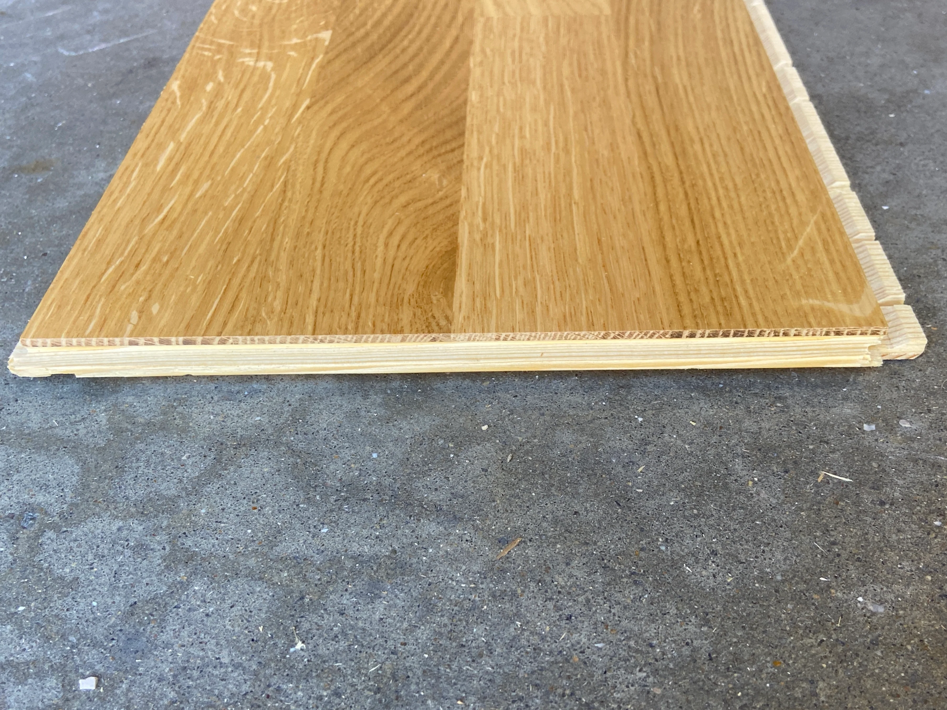 Parquet Contrecollé chêne 4 frises verni satiné (rustic) - Image 7