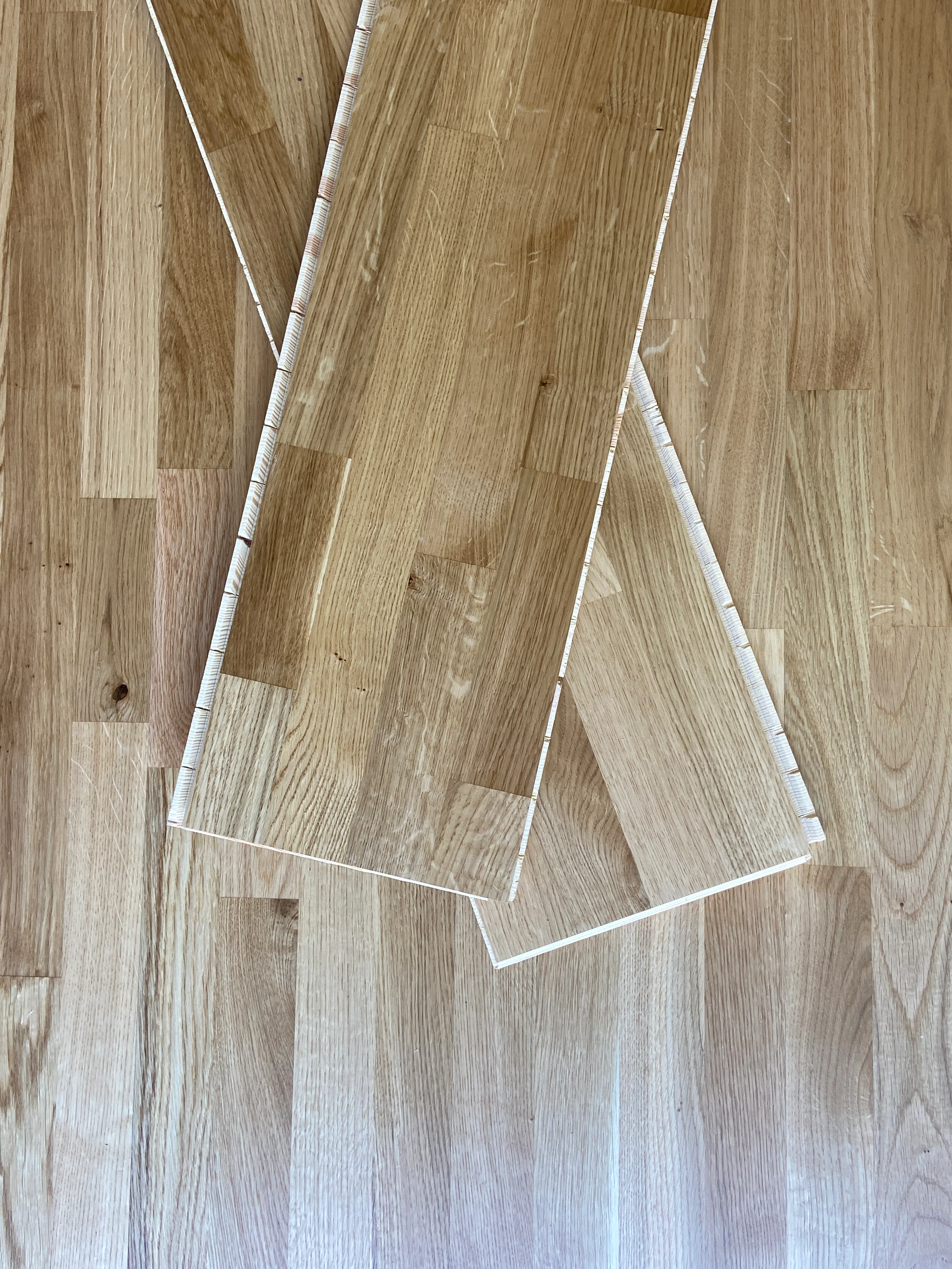 Parquet Contrecollé chêne 4 frises verni satiné (rustic) - Image 8