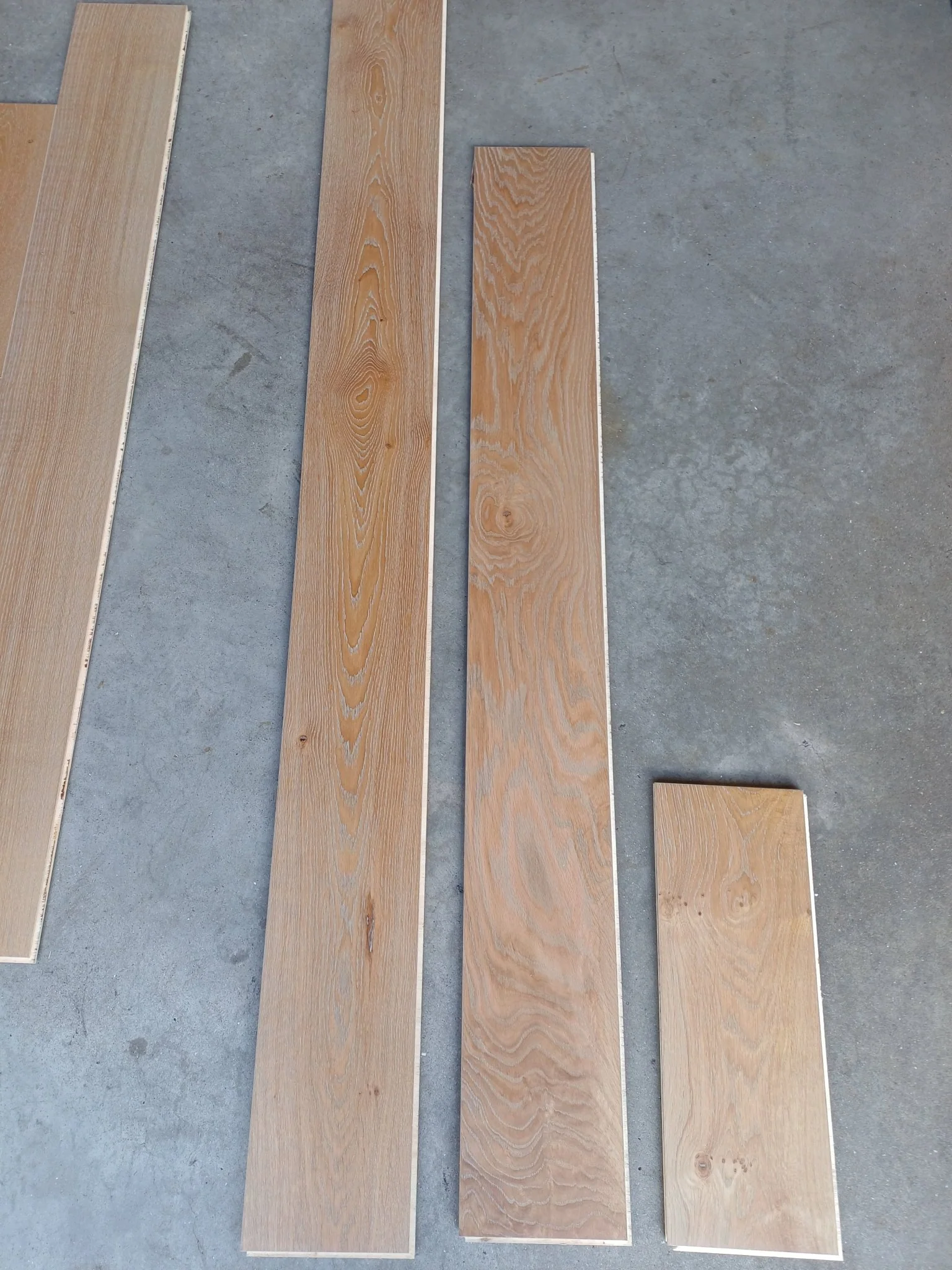 Parquet Contrecollé Diva 184x500-2000 Rainures Languette 15mm Chene Authentique Huilé Flanelle (4 chanfreins) - Image 3