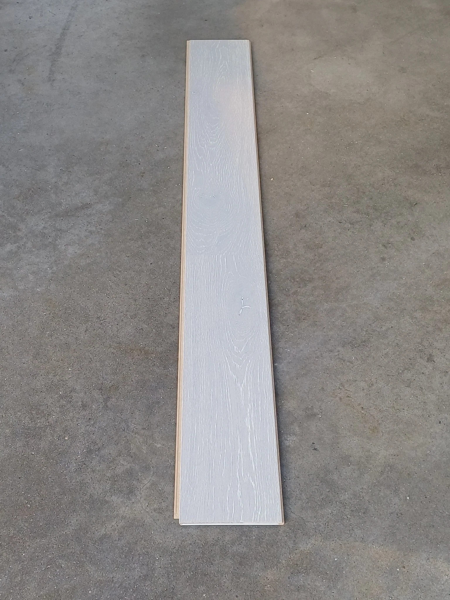 Parquet Contrecollé Maestro 139x1210 Unifit HDF 13mm Chene Galet PEFC (2 chanfreins) ref 97269-8 - Image 3