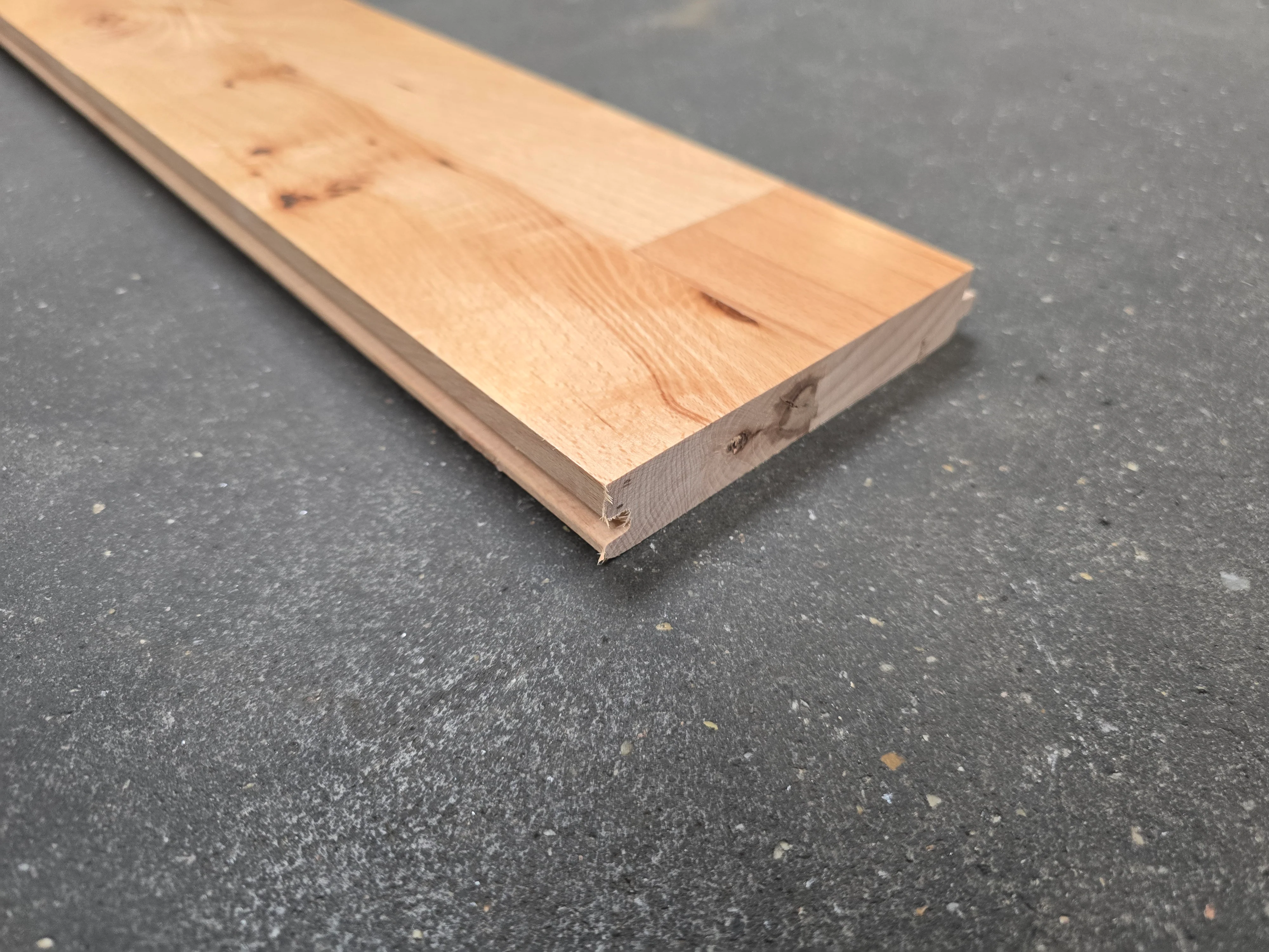 Parquet hêtre brut - Lvar x 130 x 22 mm - Junckers - Image 2