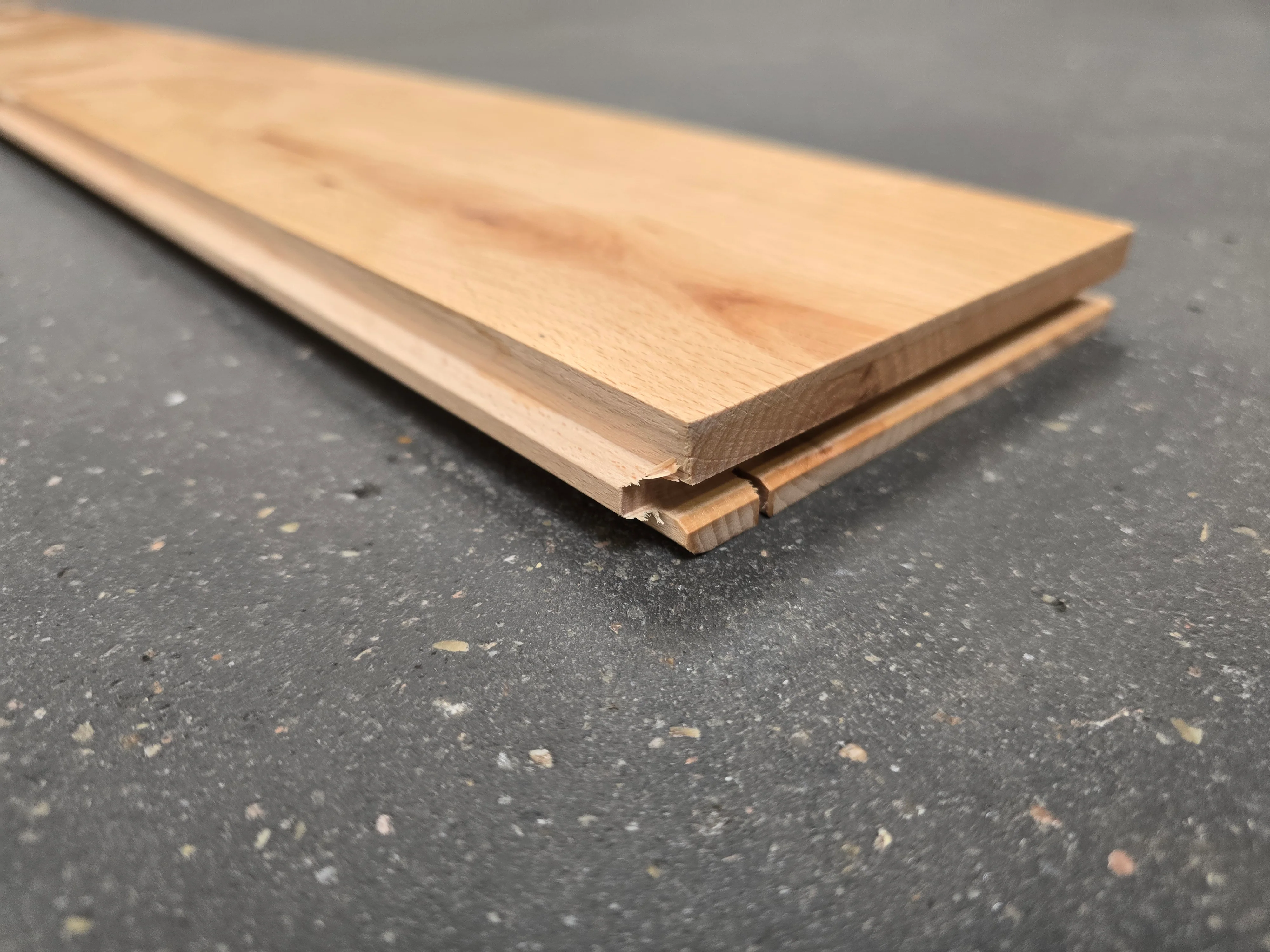 Parquet hêtre brut - Lvar x 130 x 22 mm - Junckers - Image 3