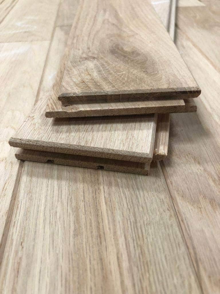 Parquet Massif Chene Brut 14x70 (4 chanfreins) - Image 2