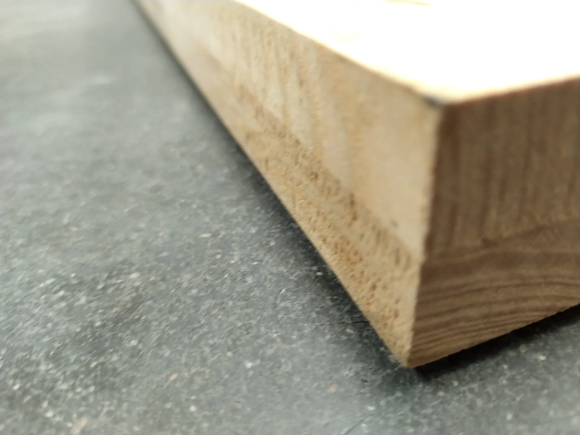 Plan de travail Frêne - lamellé collé - 2500 x 650 x 36 mm - Image 2