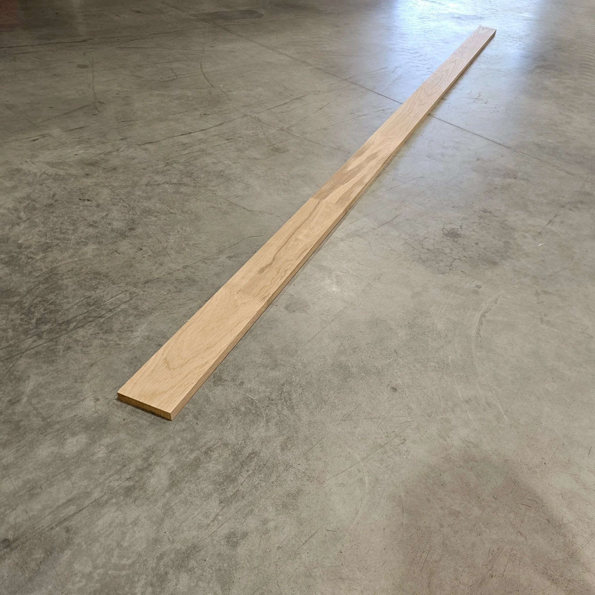 Planche chêne bois massif abouté - 20x100 - L=3m (raboté 4 faces)