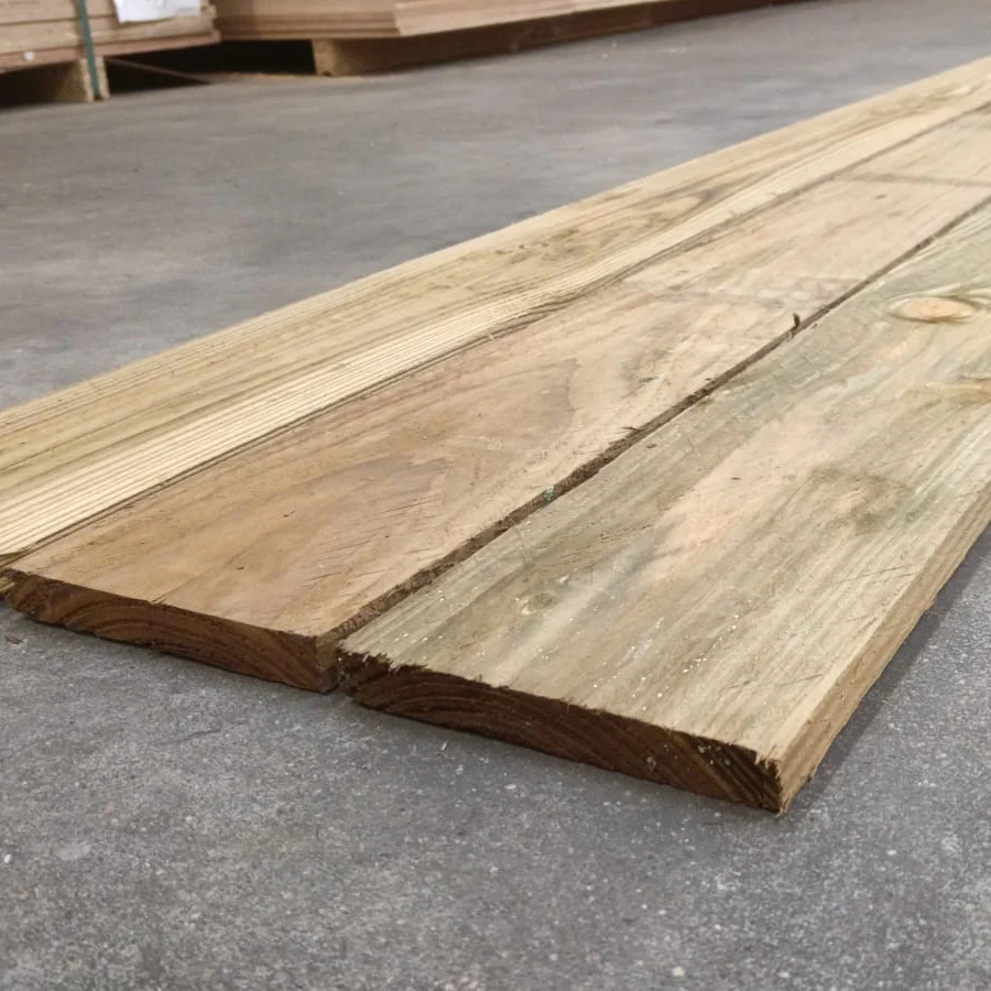 Planche Douglas classe 3 vert - 18x150 - L=4m