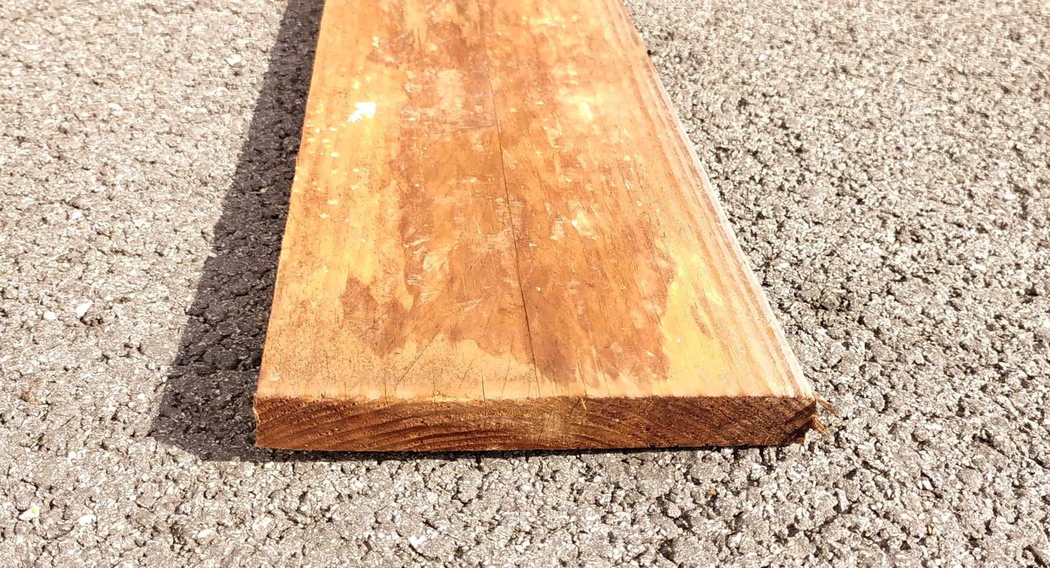 Planche Pin classe 3 marron - 18x150 - L=4m - Image 3