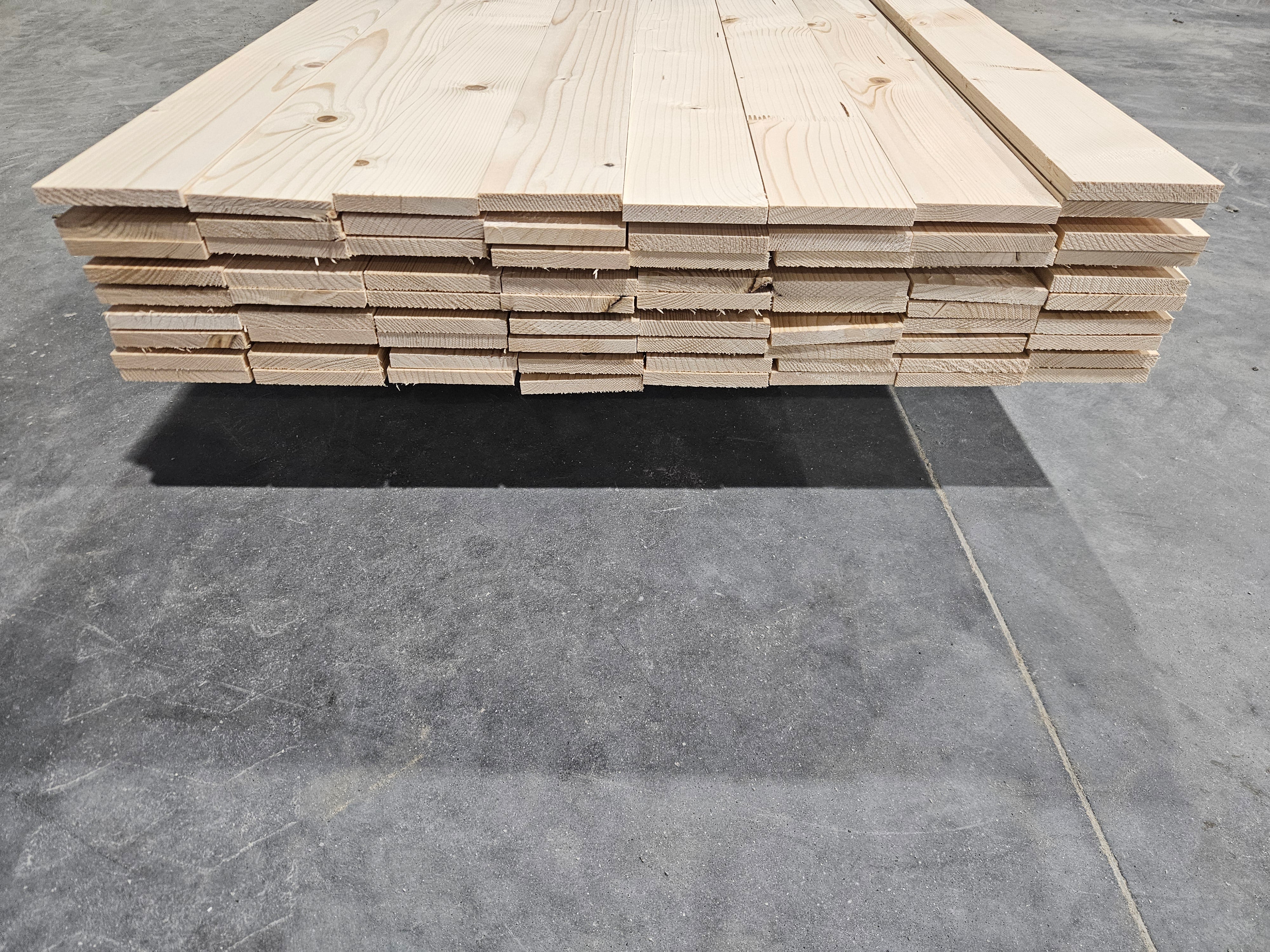 Plinthe épicéa lamellé collé - 12x70 - L=2m (raboté 4 faces) - Image 4