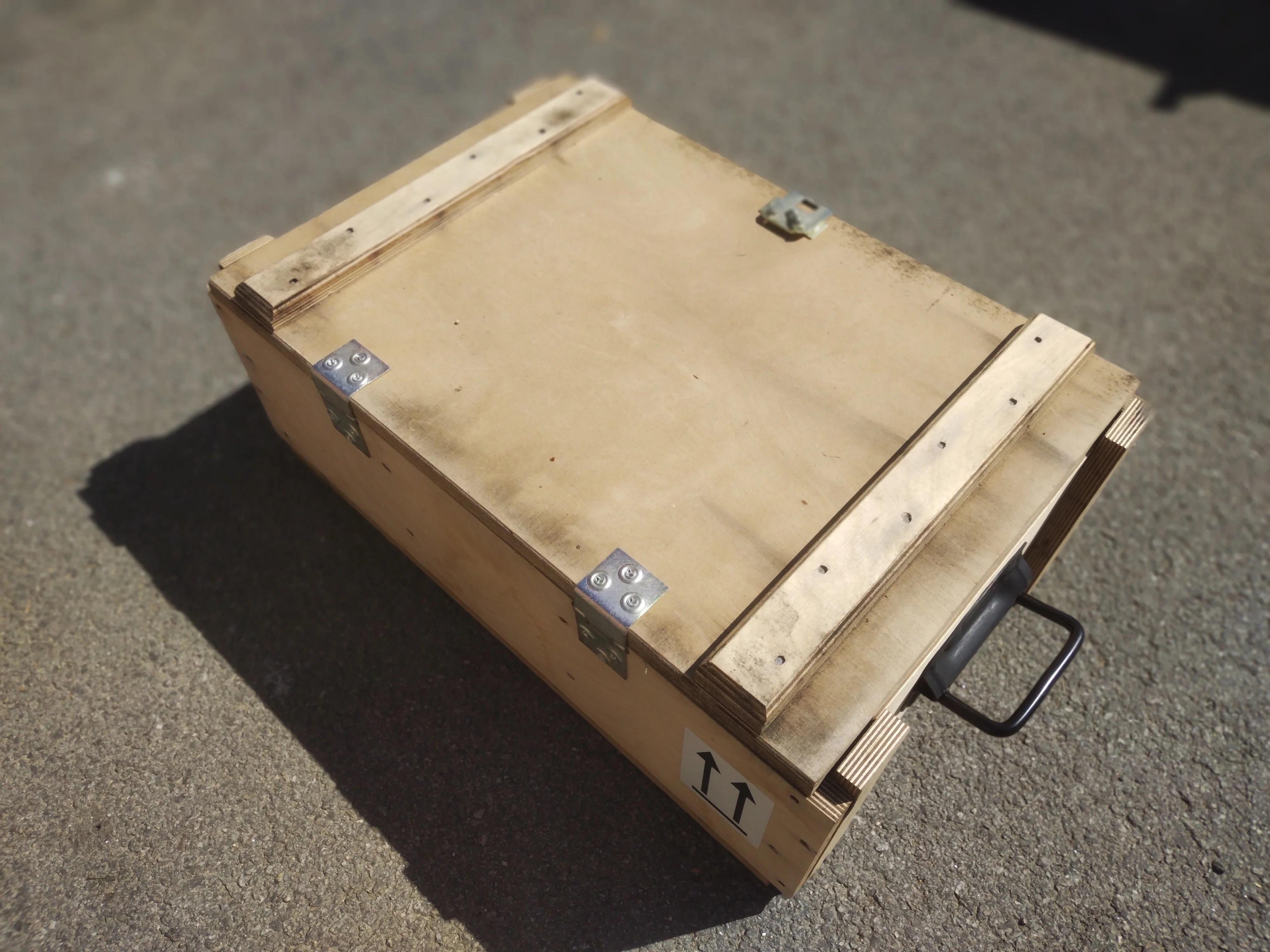 Caisse de transport contreplaqué  - 650 x 420 x 270 mm - Image 4