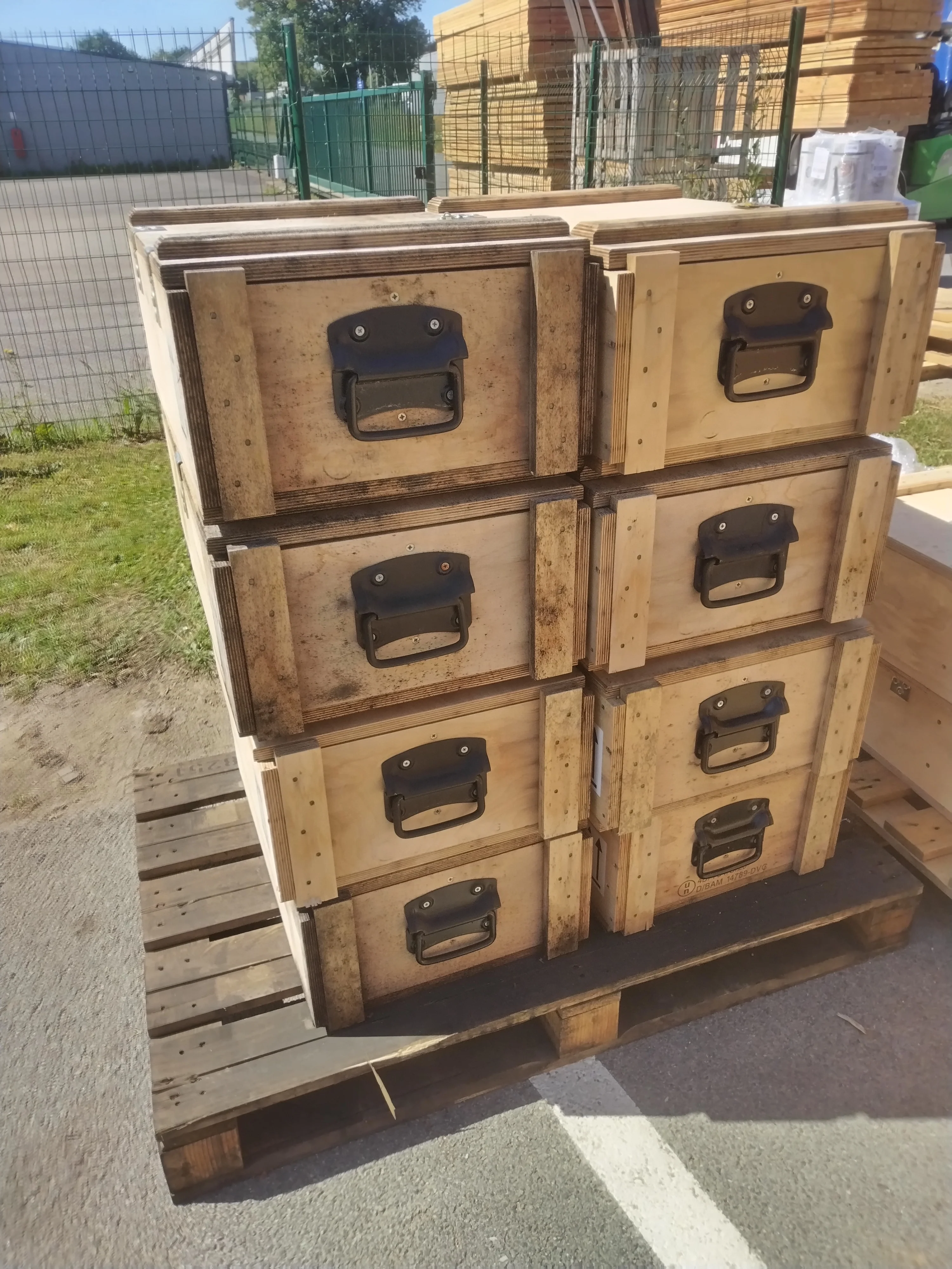 Caisse de transport contreplaqué  - 650 x 420 x 270 mm - Image 6