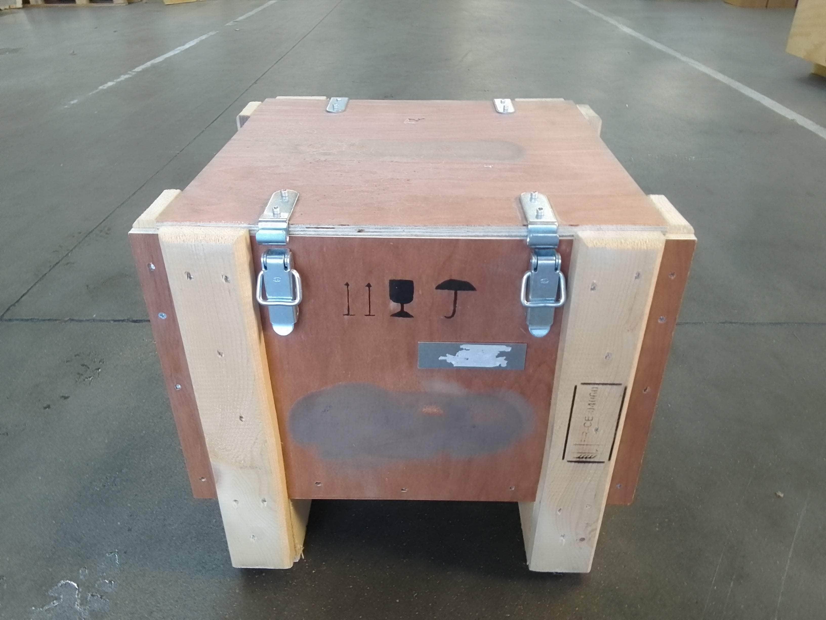Caisse contreplaqué - 480 x 480 x 440 mm - Image 3