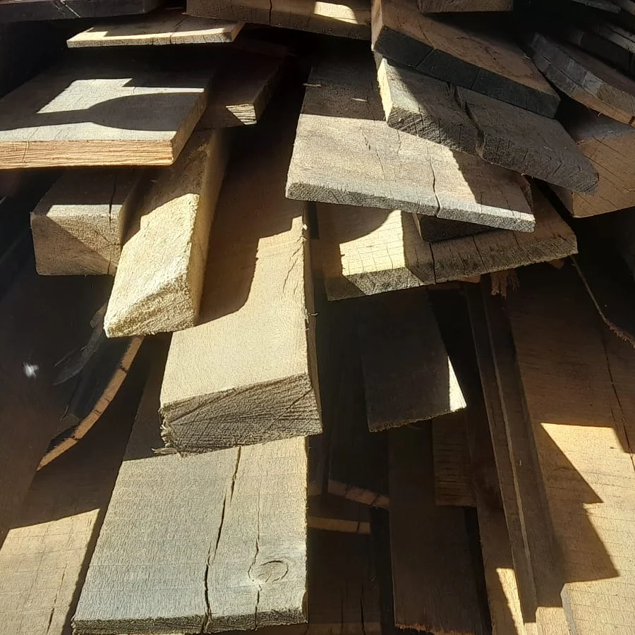 Planche bois de chauffage chêne (brut de sciage)