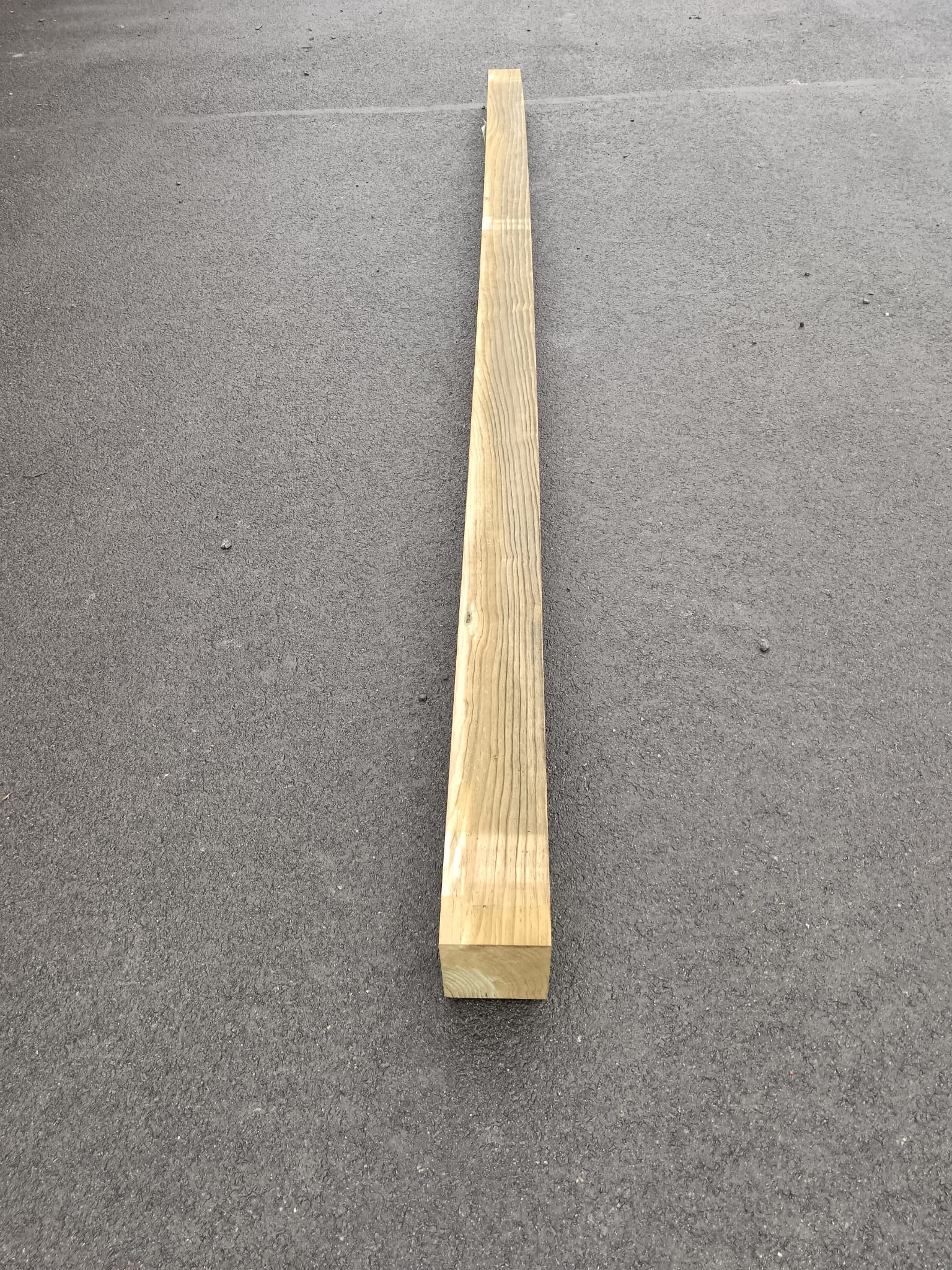 Poteau pin vert classe 4 - 145x145 - L=4m - Image 2