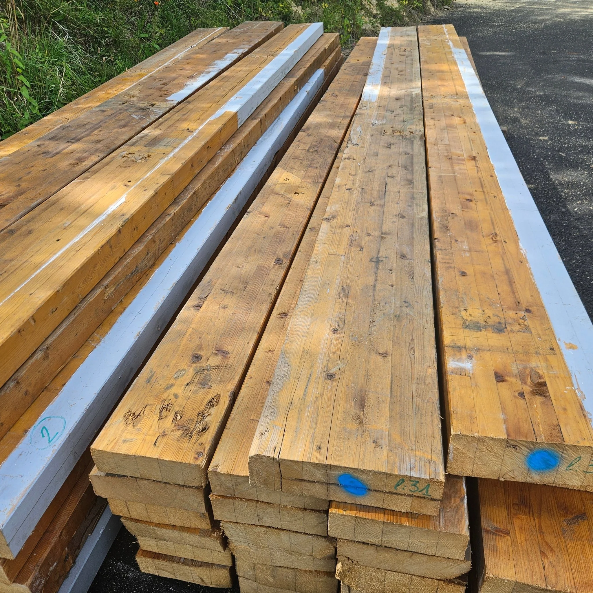 Poutre epicéa lamellé collé - 70x220 - L=4.9m (déconstruction)
