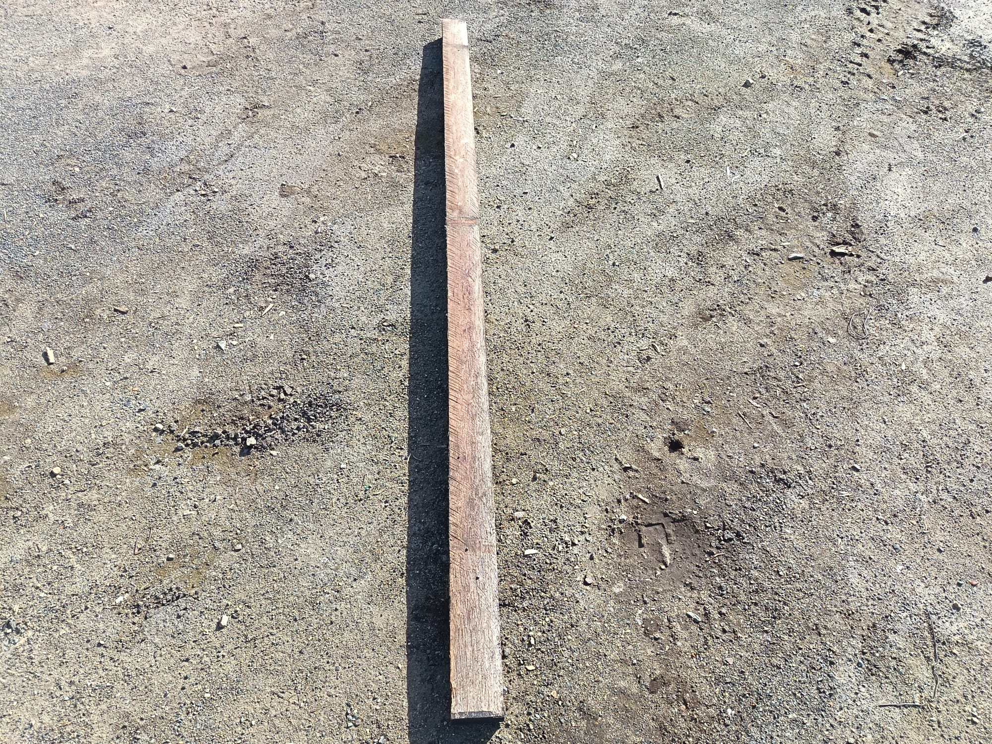Poutre iroko classe 3 - 75x105 - L=2,7m - Image 2