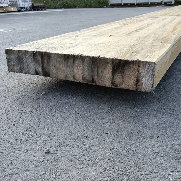 Poutre resineux lamellé collé - 110 x 1050 - L=13.5m (biseauté)