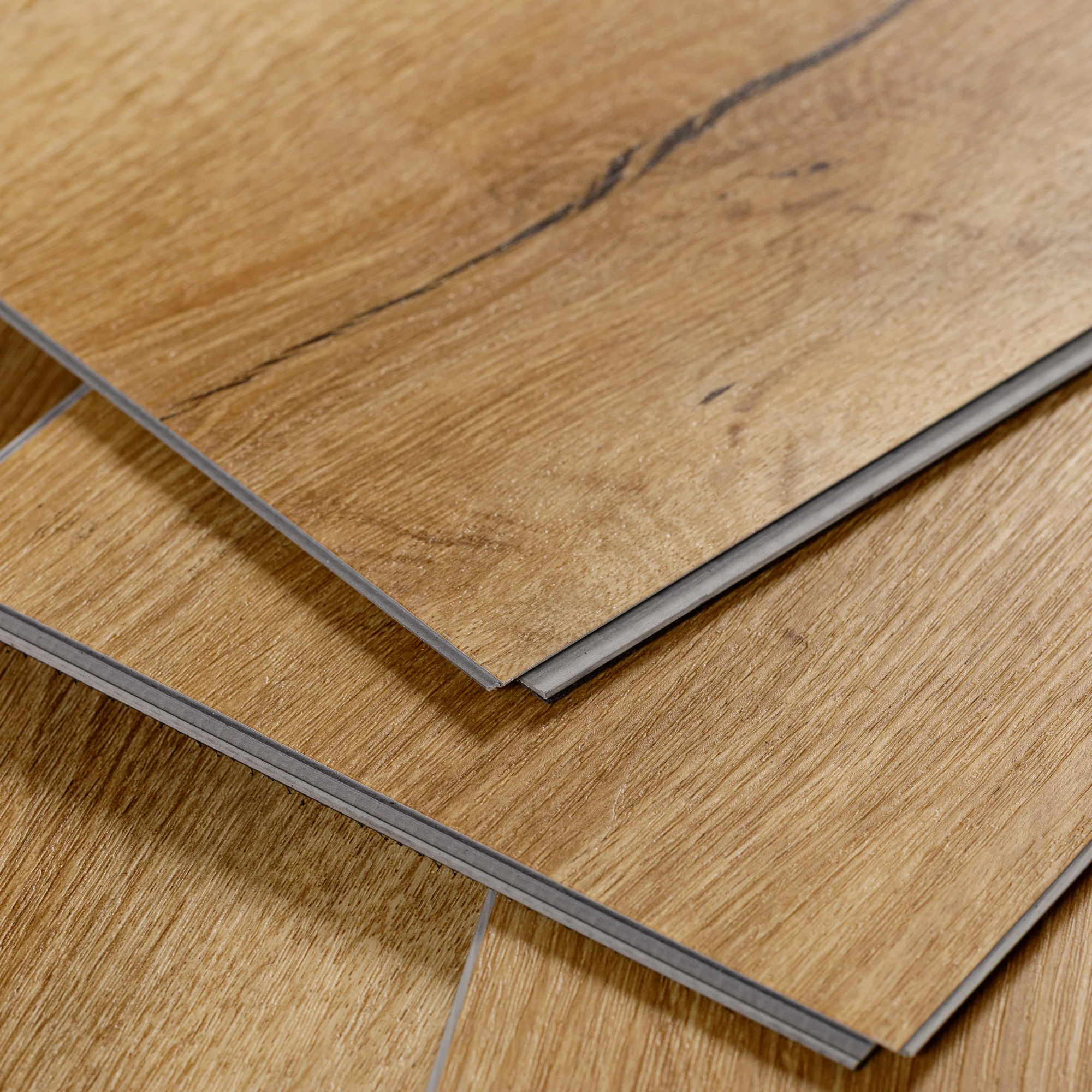 Sol PVC-SPC clipsable chêne - usage intensif - sous-couche intégrée - 1220 x 180 x 5,5 mm - Image 3