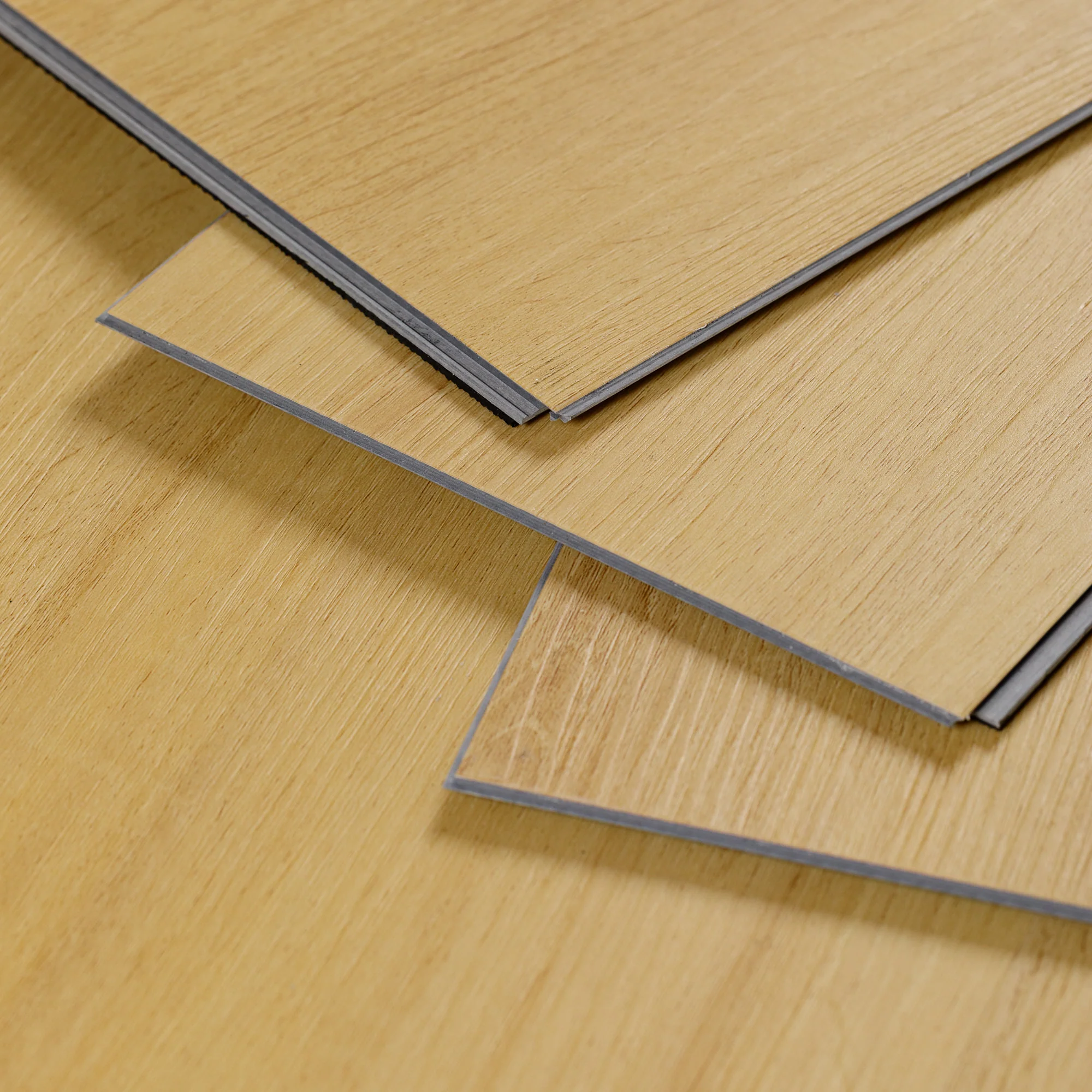 Sol PVC-SPC clipsable chêne clair - usage intensif - Sous-couche intégrée - 1220 x 180 x 5,5 mm - Image 3