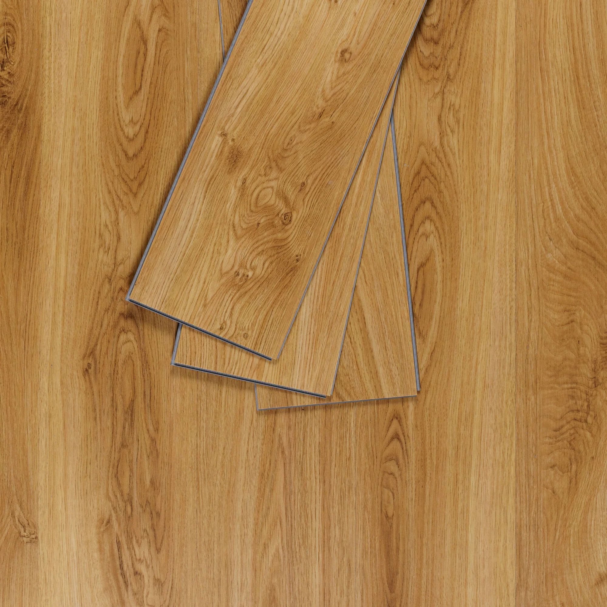 Sol PVC-SPC clipsable Chene chaleureux - usage intensif - sous-couche intégrée - 1220 x 180 × 5,5mm - Image 2