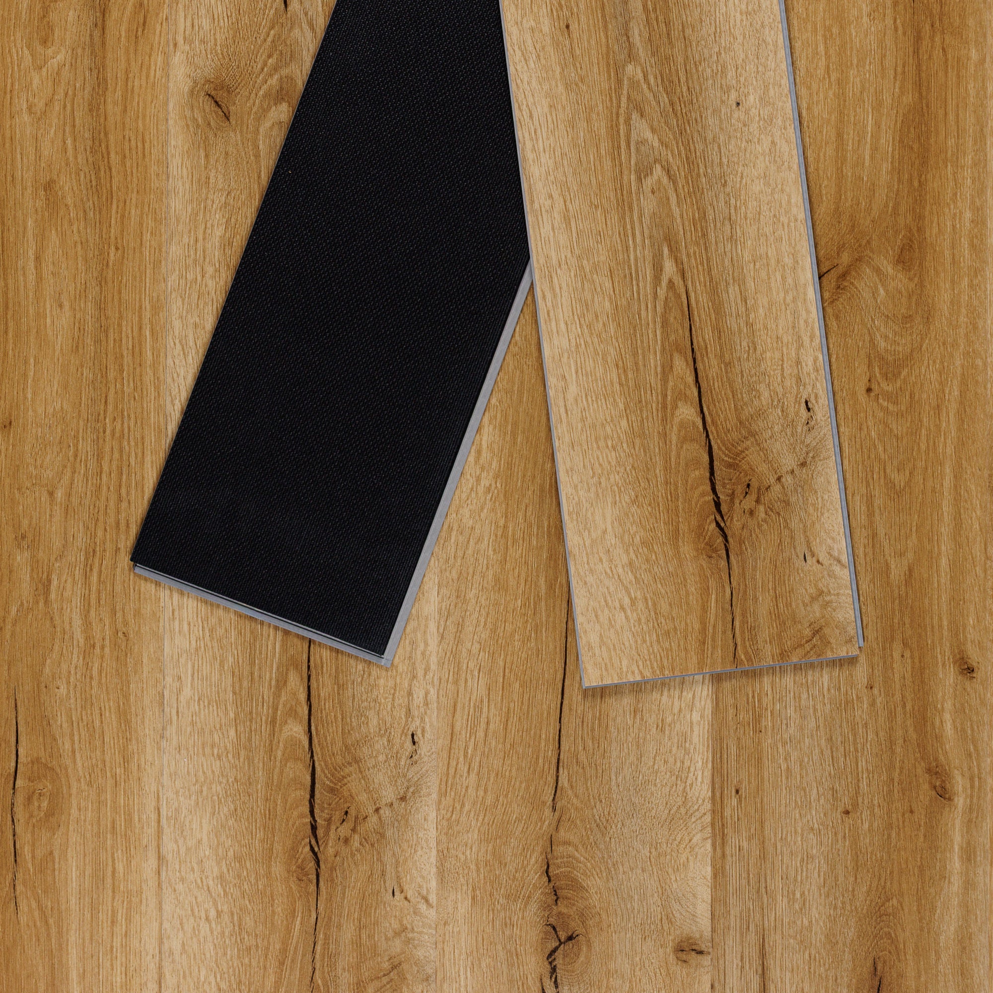 Sol PVC-SPC clipsable chene - usage résidentiel - sous-couche intégrée - 1220 x 180 × 4.5mm - Image 7