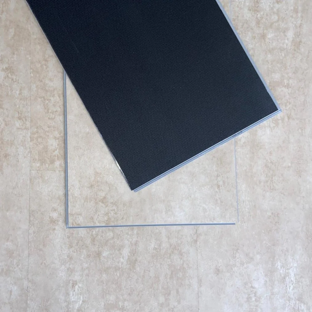 Sol PVC-SPC imitation carrelage Pierre Naturelle - 610 x 305 × 5.0mm sous-couche intégrée - Image 4