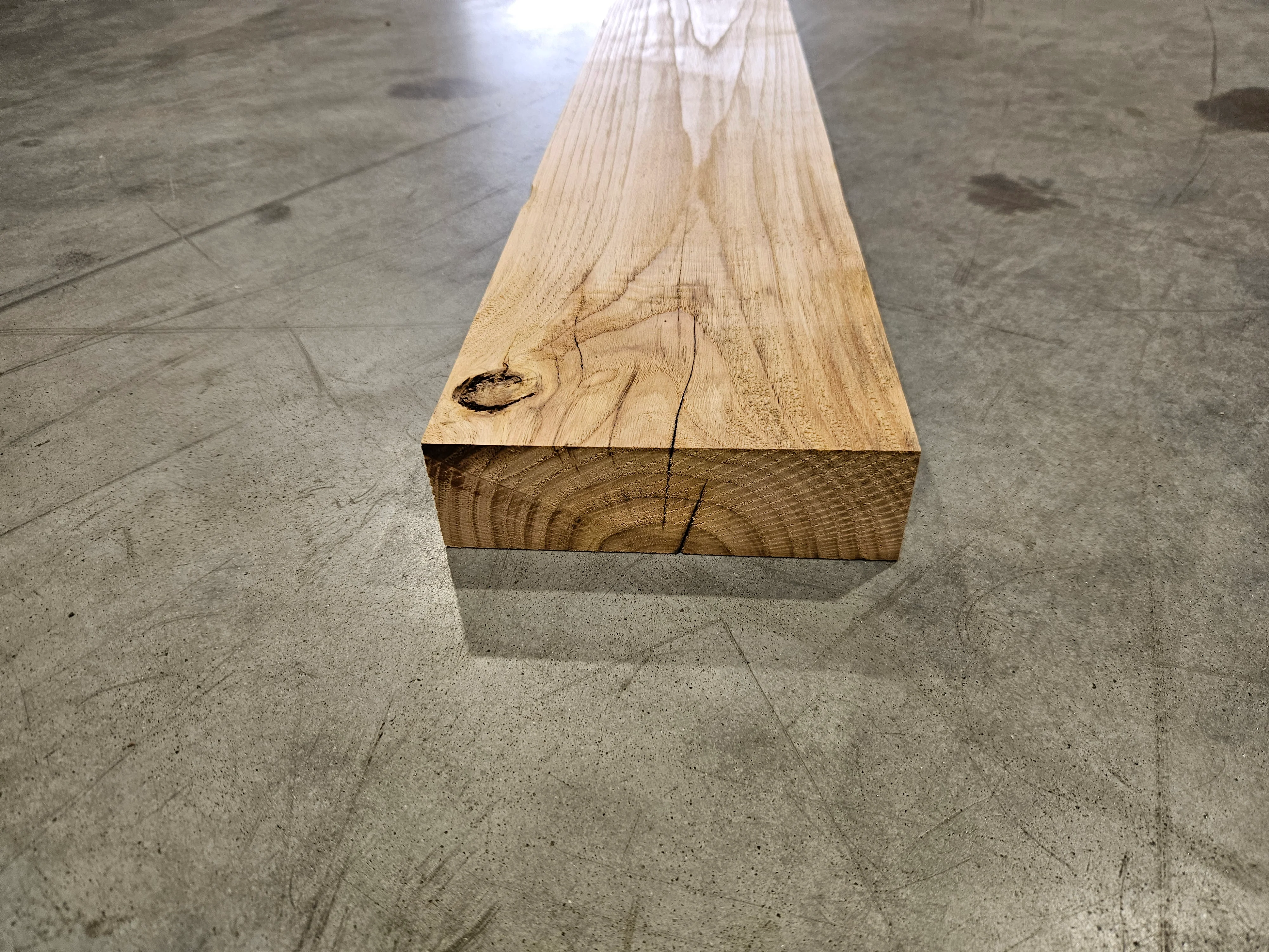 Solive chêne / chataîgner bois massif - 45 x 145 - L=2.4m (raboté 4 faces) - Image 2