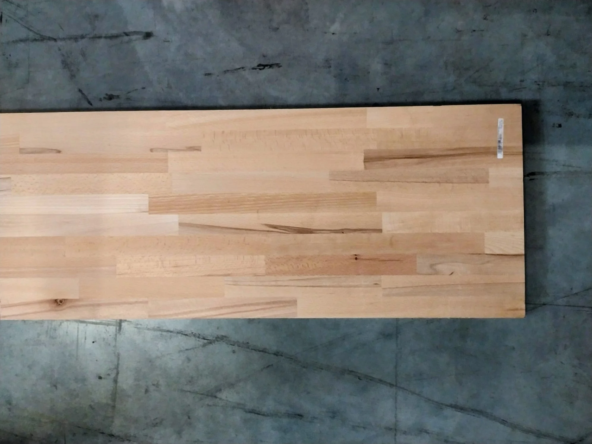 Tablette Hêtre - lamellée collée aboutée - 1200 x 300 x 18 mm - Image 3