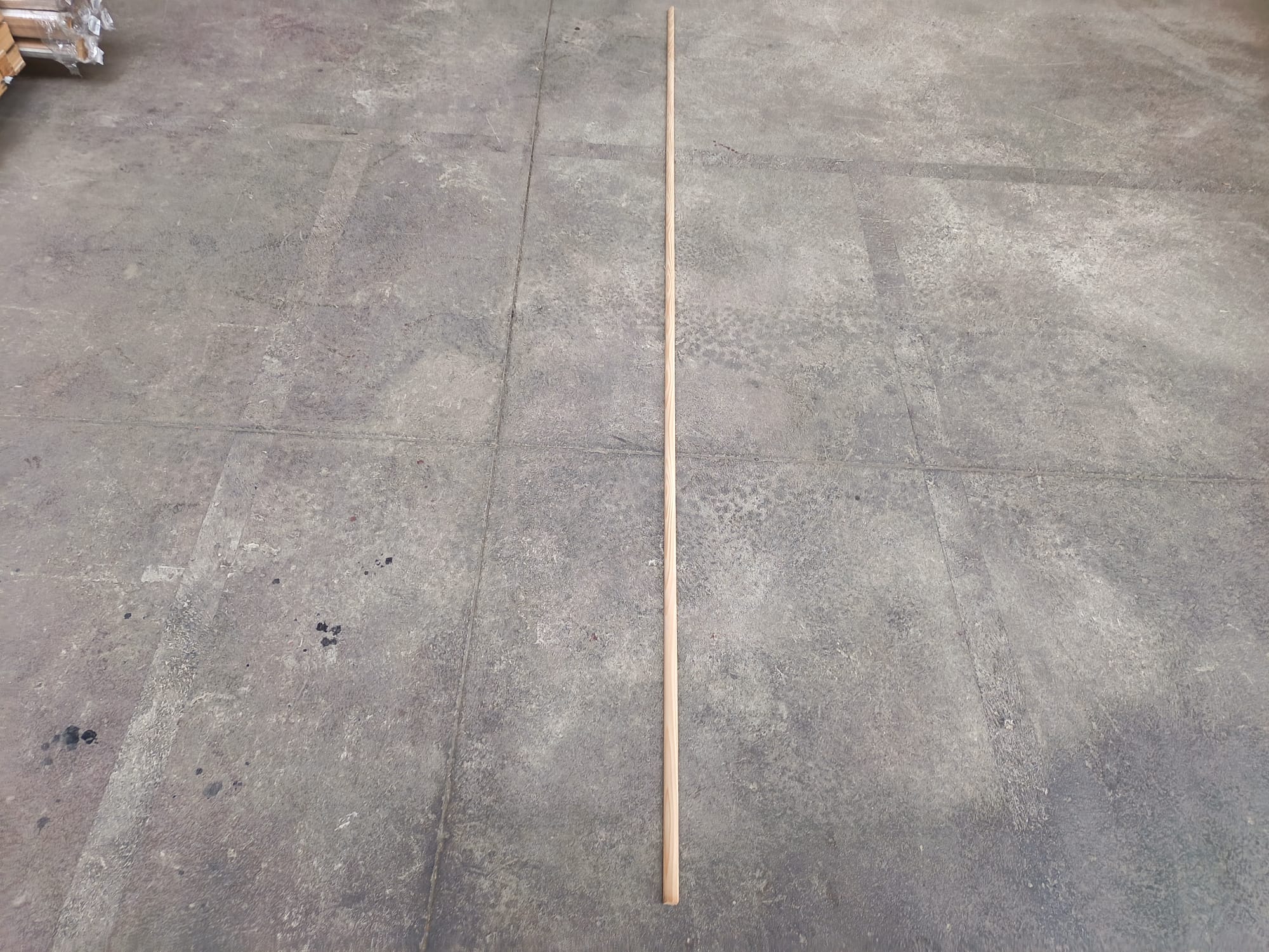 1/4 Rond sapin - 23x23 - L=2,5m - Image 2