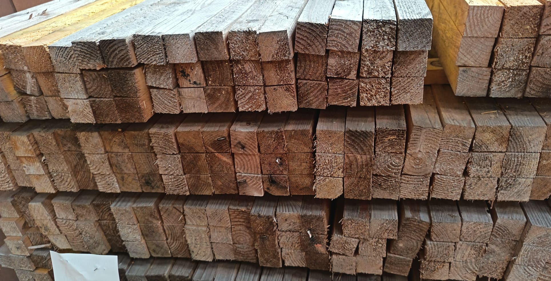 Tasseau Sapin classe 2 - 38x38 - L=4,0m - Image 3