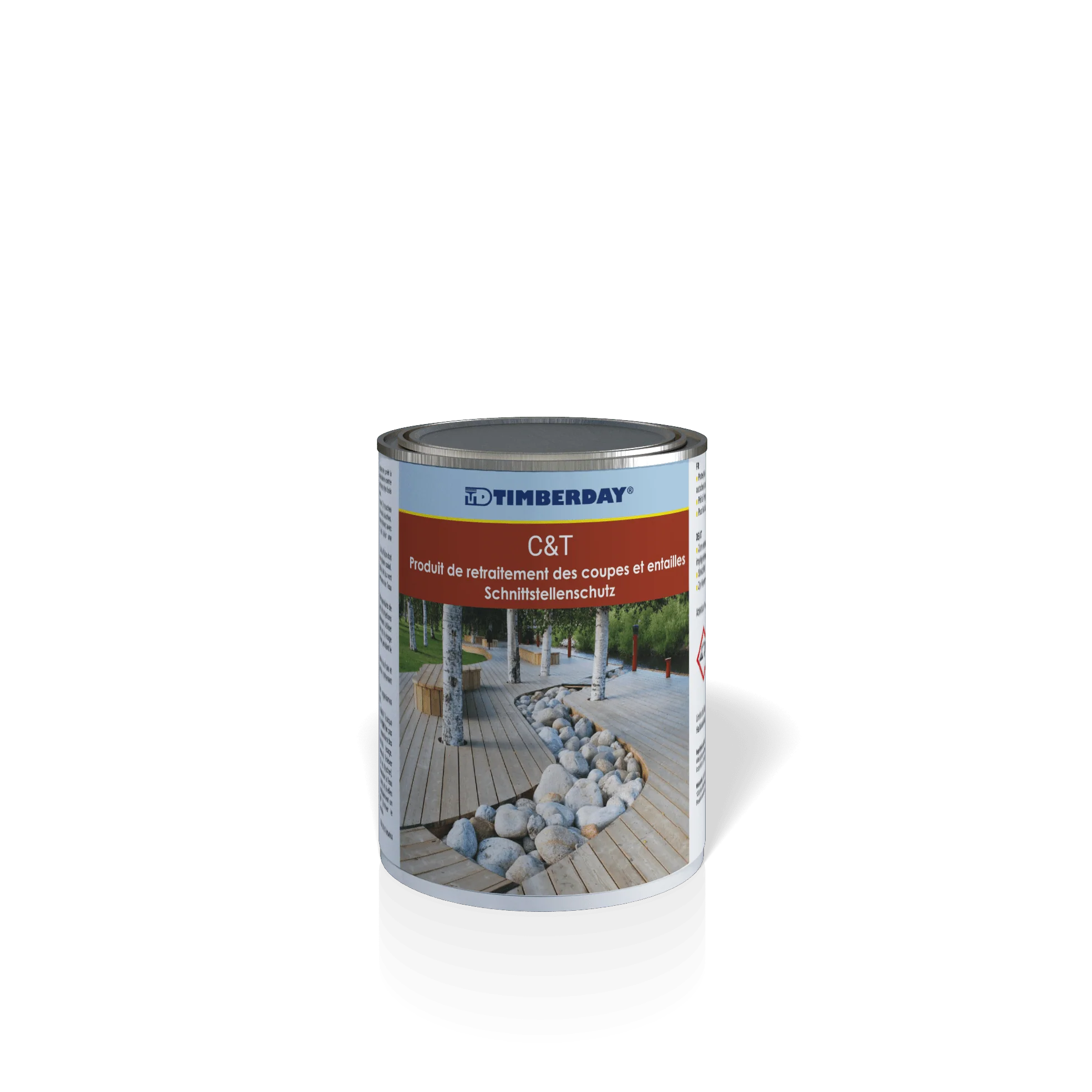 Traitement de coupe C&T Vert Seau 2,5 kg Timberday