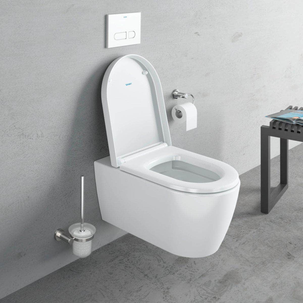 Abattant standard Me by Starck blanc charnière inox réf. 20010000 DURAVIT - Image 8